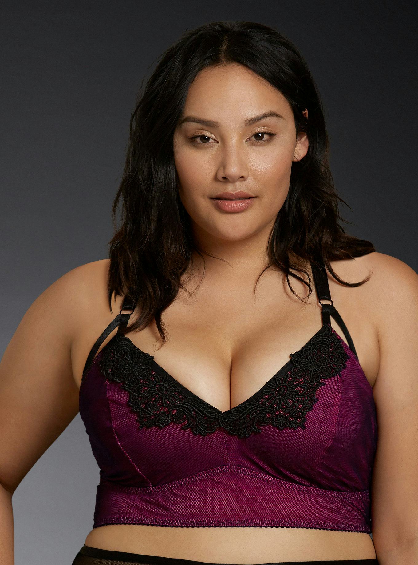 supportive bralette plus size