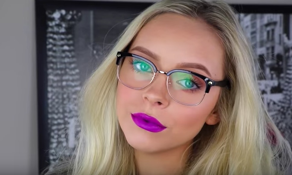 Revolve with glasses makeup prom online With glasses makeup prom pockets