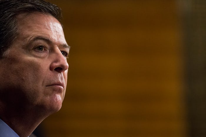 Face of James Comey