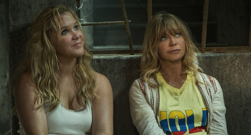 Are Amy Schumer And Goldie Hawn Related The Snatched Co Stars Are The Perfect Mother Daughter Pair