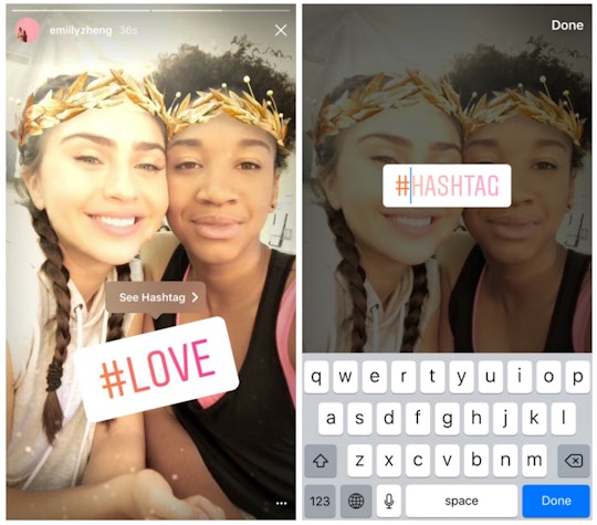 How To Use The Hashtag Sticker On Instagram & Connect Your Story To Similar  Posts