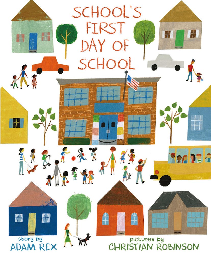 The cover of 'School's First Day Of School' by Adam Rex