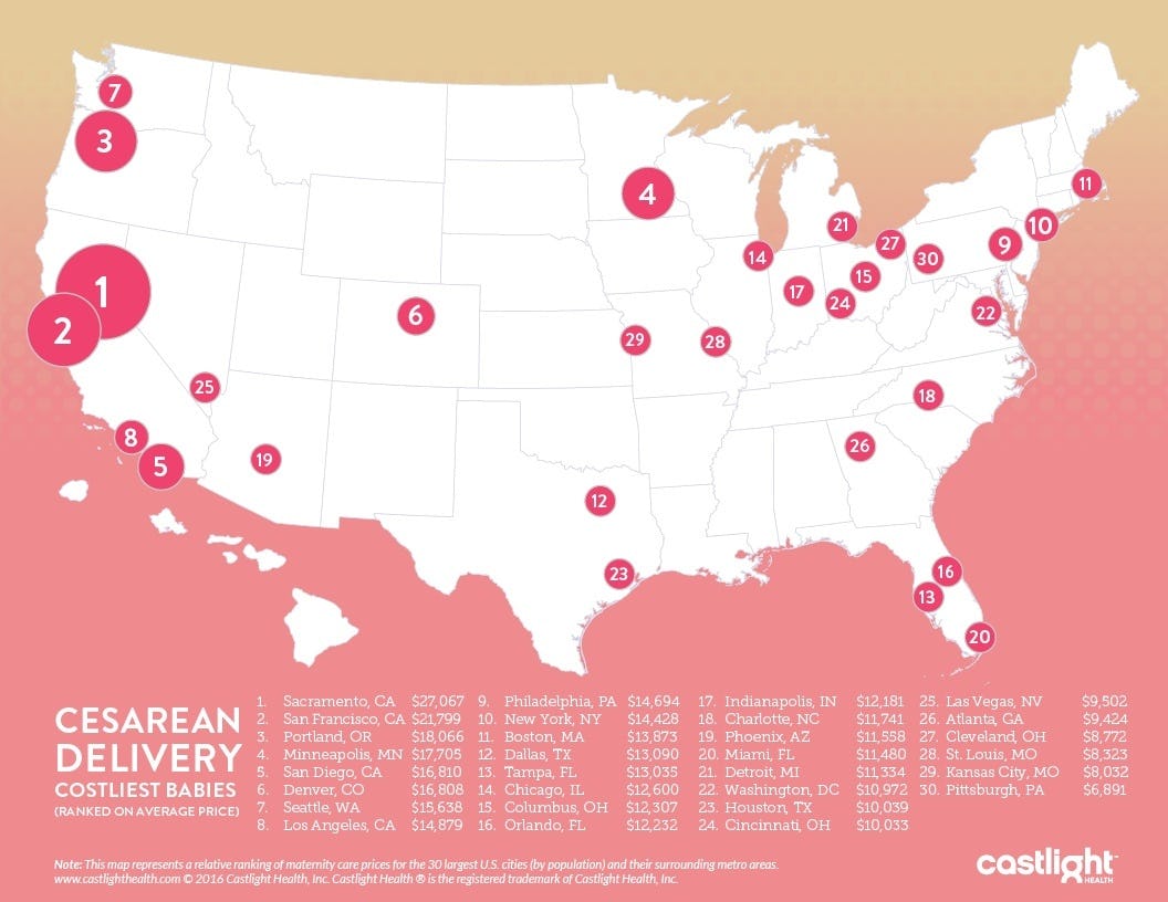 Here's How Much A CSection Costs, So You Can Prepare Yourself
