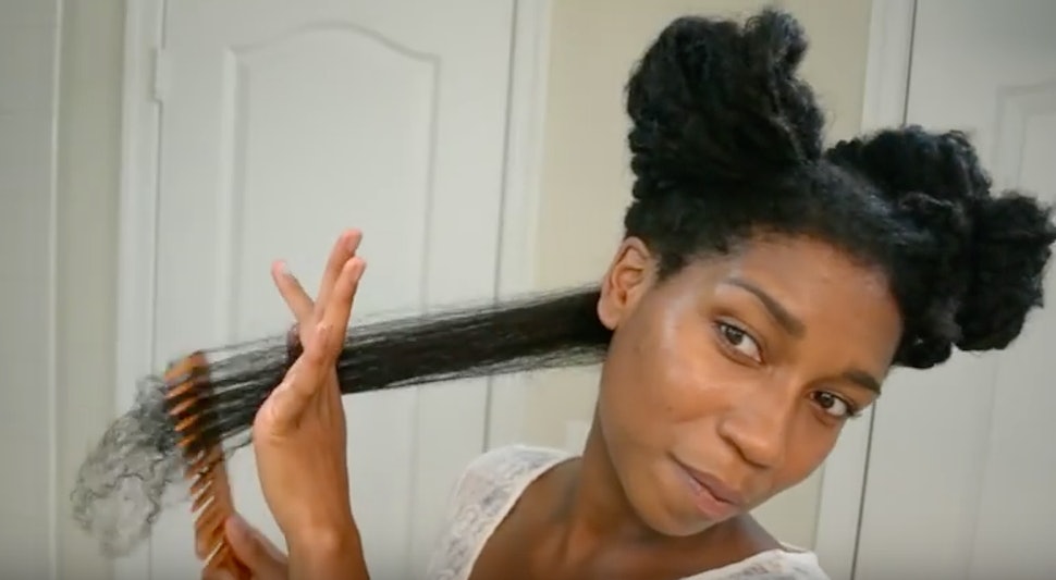 7 Heat Free Ways To Stretch Natural Hair Defeat Shrinkage Once