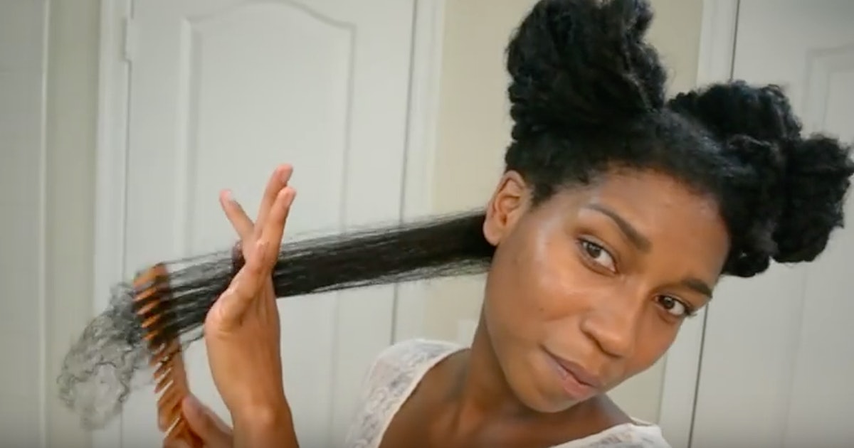 7 Heat Free Ways To Stretch Natural Hair Defeat Shrinkage Once