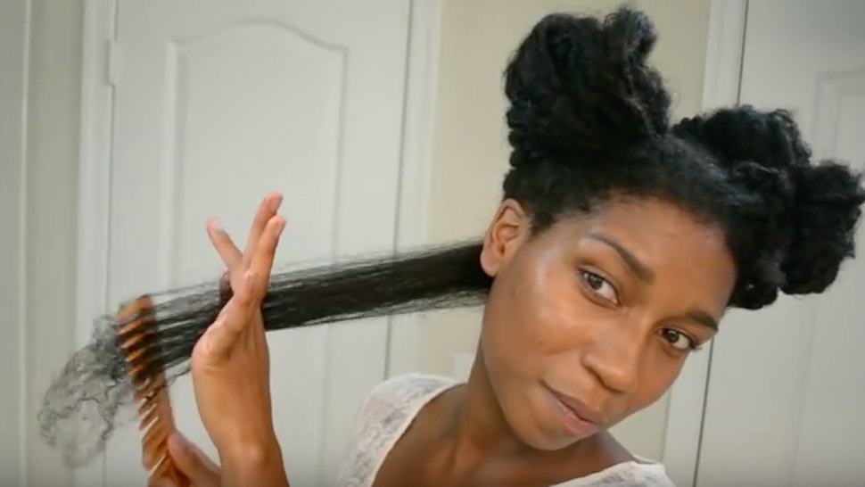 7 Heat Free Ways To Stretch Natural Hair Defeat Shrinkage Once