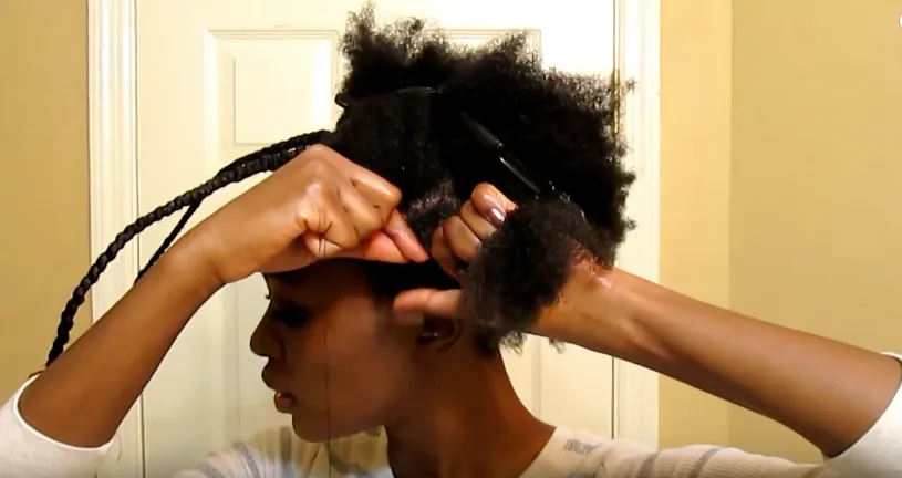 7 Heat-Free Ways To Stretch Natural Hair & Defeat Shrinkage Once And ...