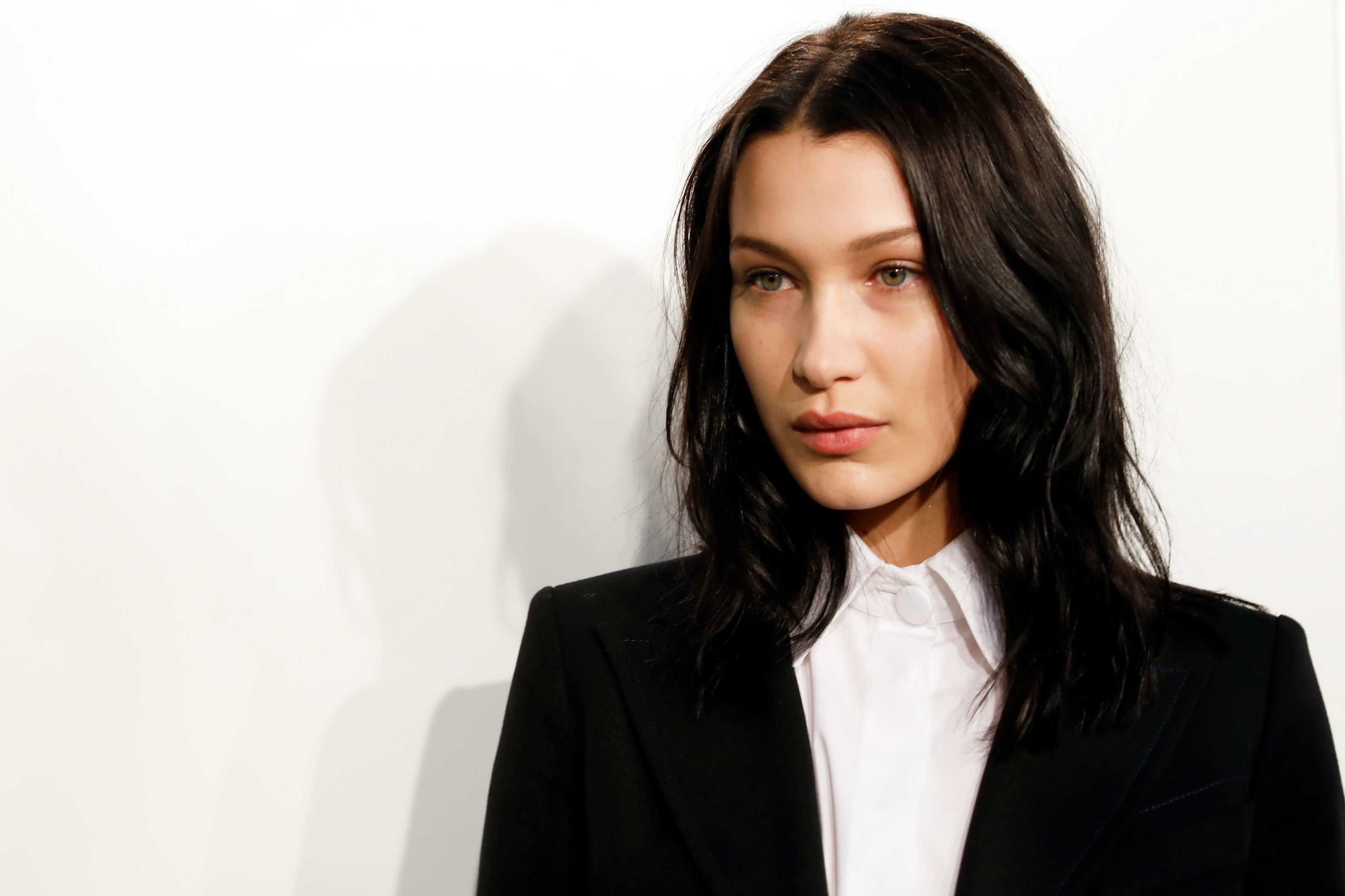 Bella Hadid Chopped Off Her Hair and Dyed It Black  POPSUGAR Beauty