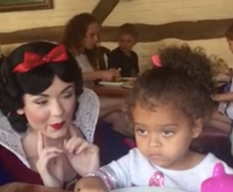 The Snow White Asking A Little Girl To Smile Meme Perfectly Describes Women Of Color At Work