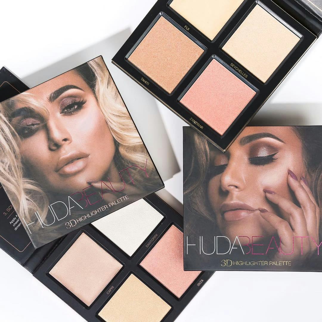 Is Huda Beauty's 3D Highlighter Palette Available At Sephora? Get It