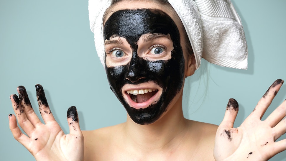 Charcoal peel off mask for dry skin Charcoal peel off mask for dry skin
