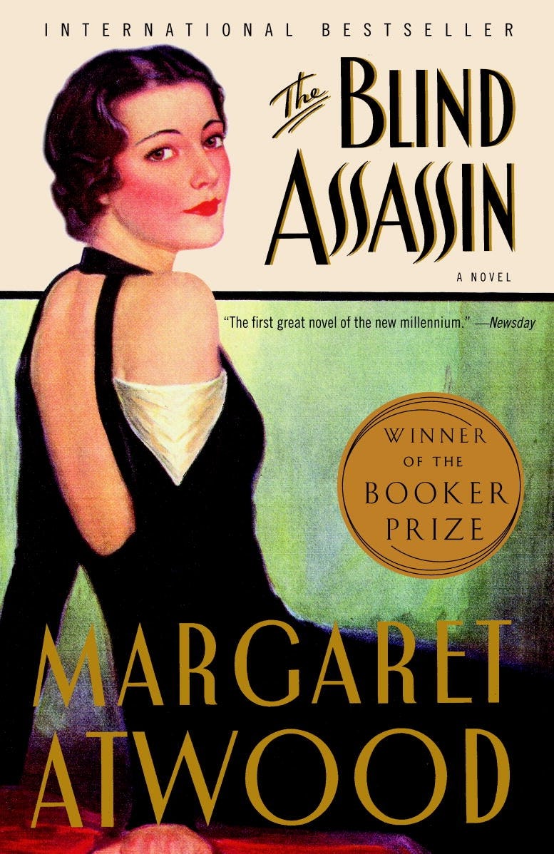 the blind assassin book the blind assassin book