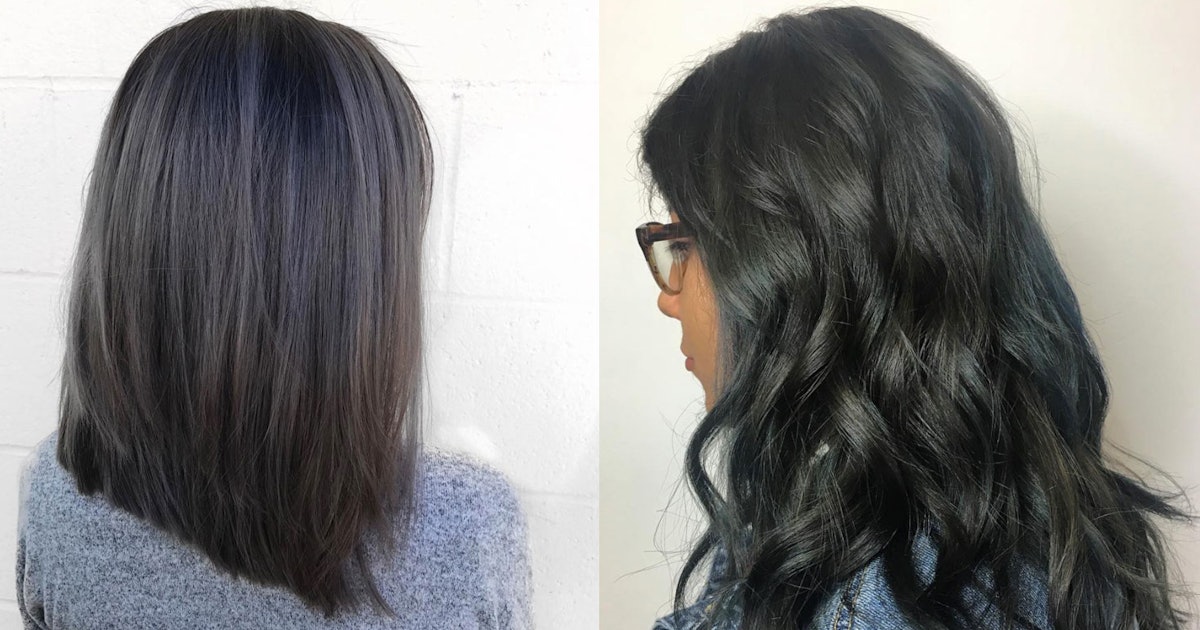 10 Super Pretty Anti Unicorn Charcoal Hairstyles As Dark As Your Soul