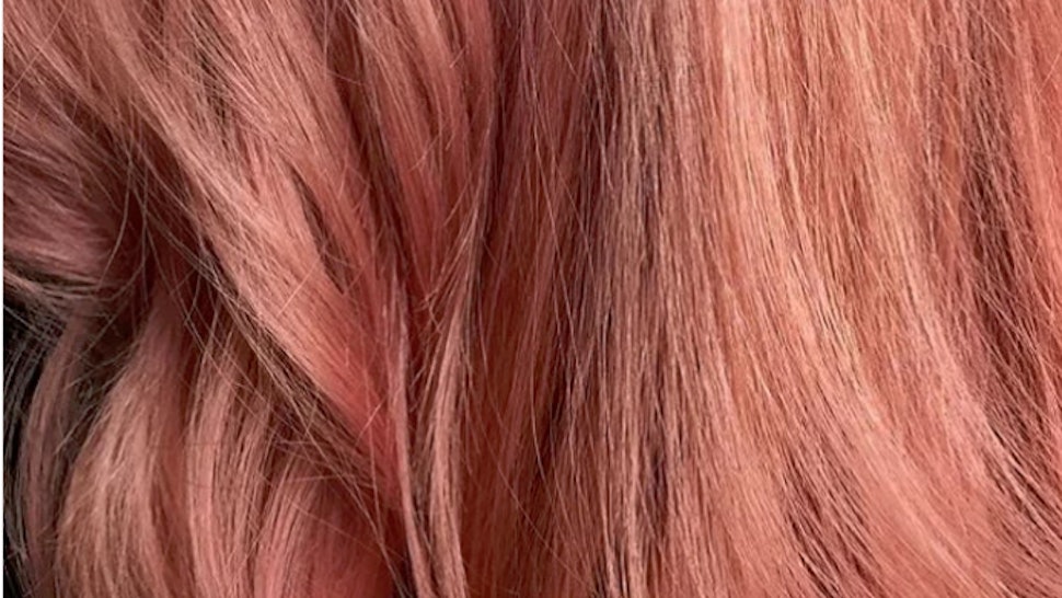 Pink Champagne Hair Is All The Summer Color Goals