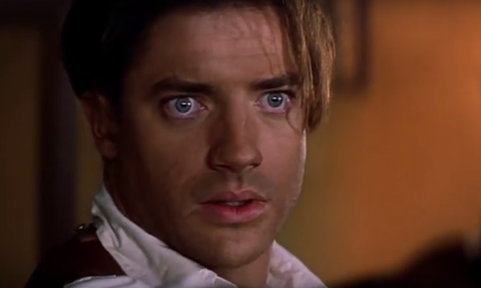 is brendan fraser in the mummy his 90s performance has become iconic