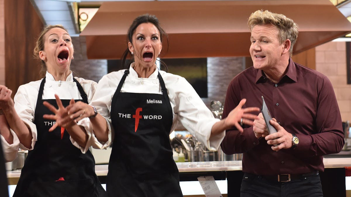 Why Gordon Ramsay's 'The F Word' Is A Welcome Departure From Other Cooking Shows