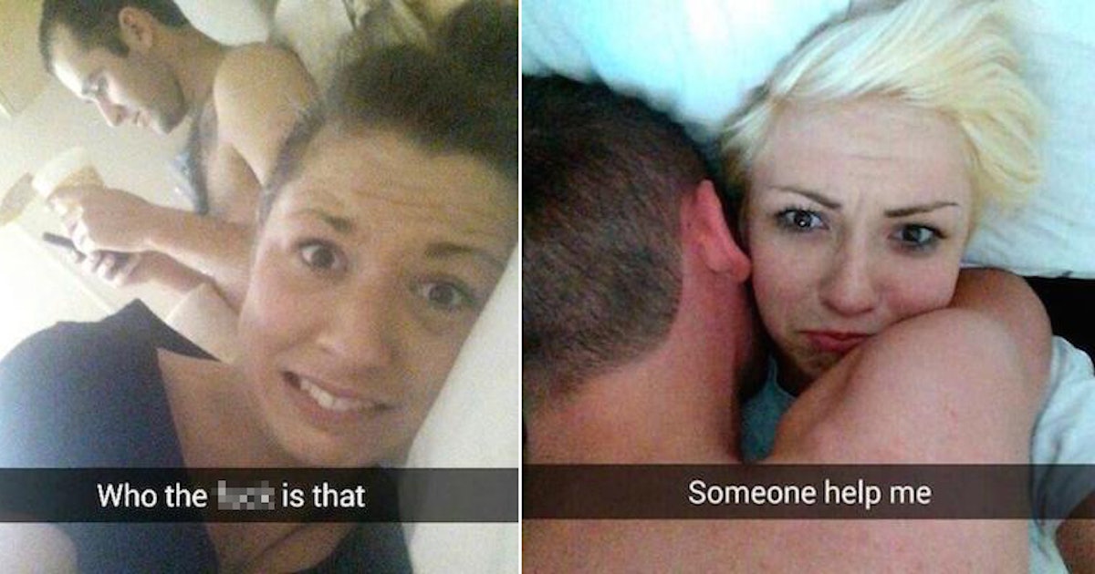 15 Selfies That Prove How Awkward The Moment Right After Sex Really Is.