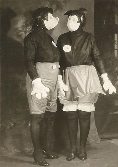 original mickey mouse costume vintage photo