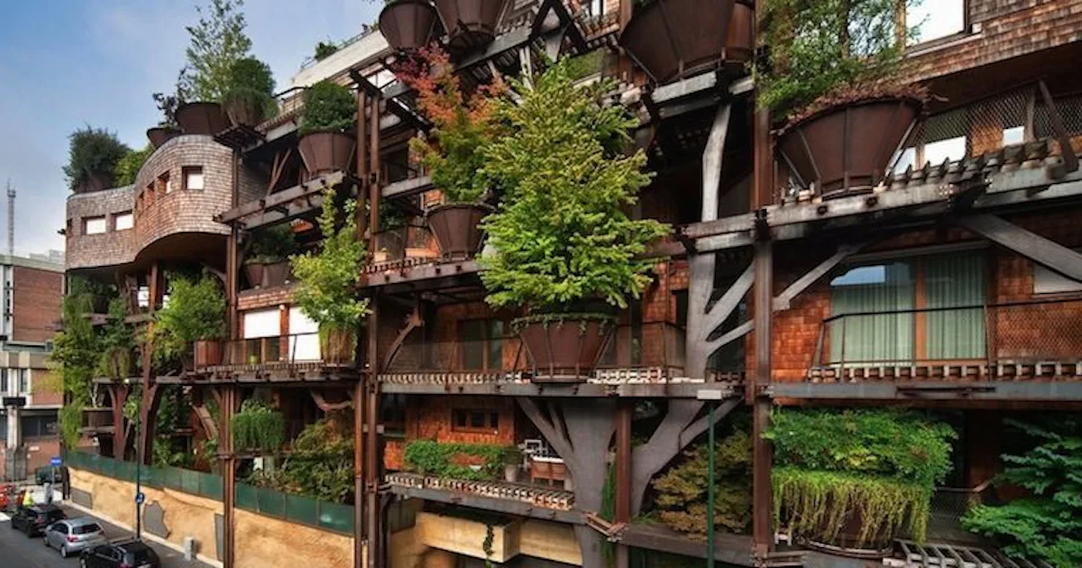This Treehouse Apartment Complex Protects Residents From Pollution And ...