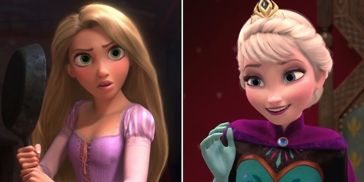 Wtf Every Female Disney Character Has The Exact Same Face Shape Photos 