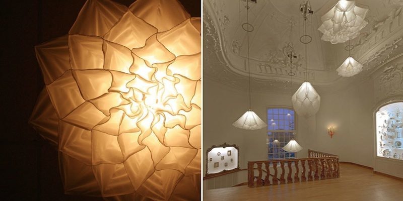 blooming flower lamps