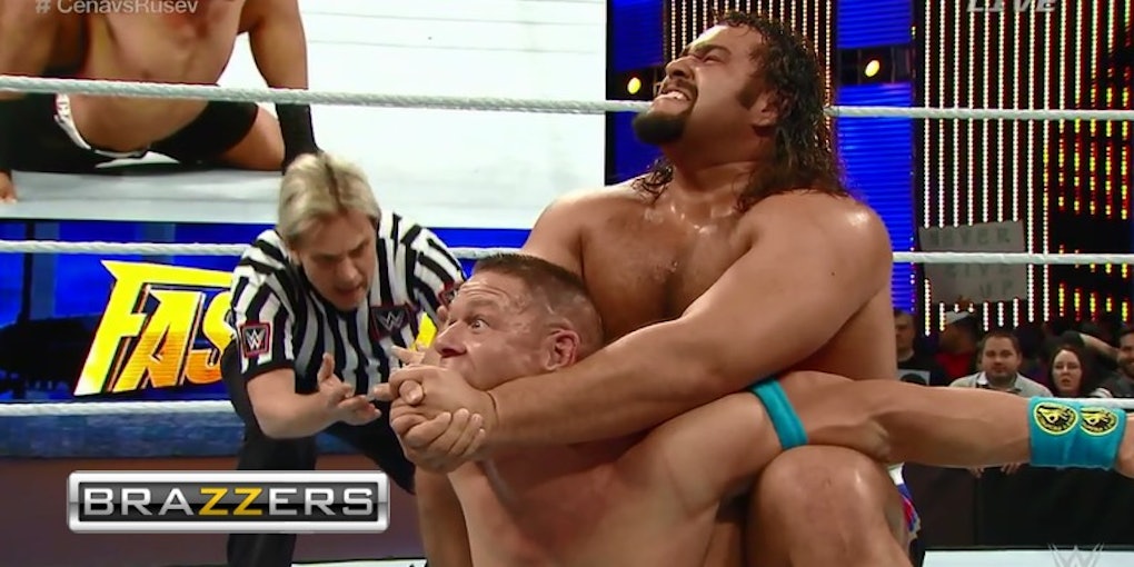 1020px x 574px - When You Put The Brazzers Logo On WWE Photos They're ...