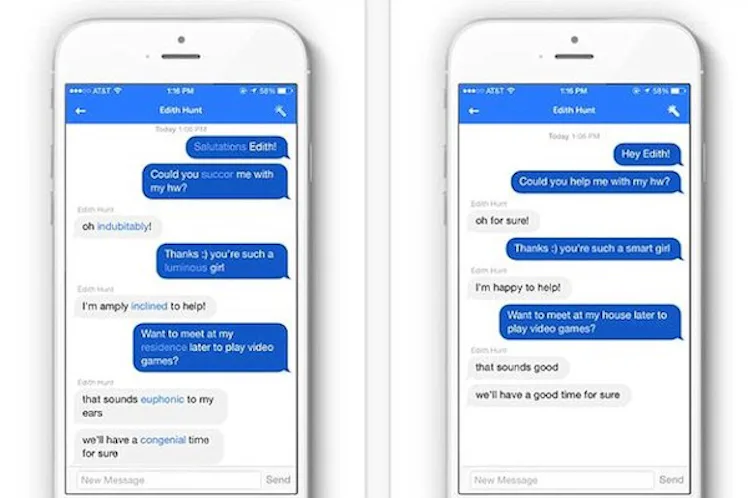 New App Makes You Sound Smarter By Improving Your Texting Vocabulary
