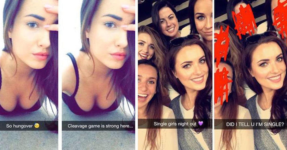 Girl Perfectly Breaks Down What Typical Snapchats Really Mean Photos Girl Perfectly Breaks Down What Typical Snapchats Really Mean Photos