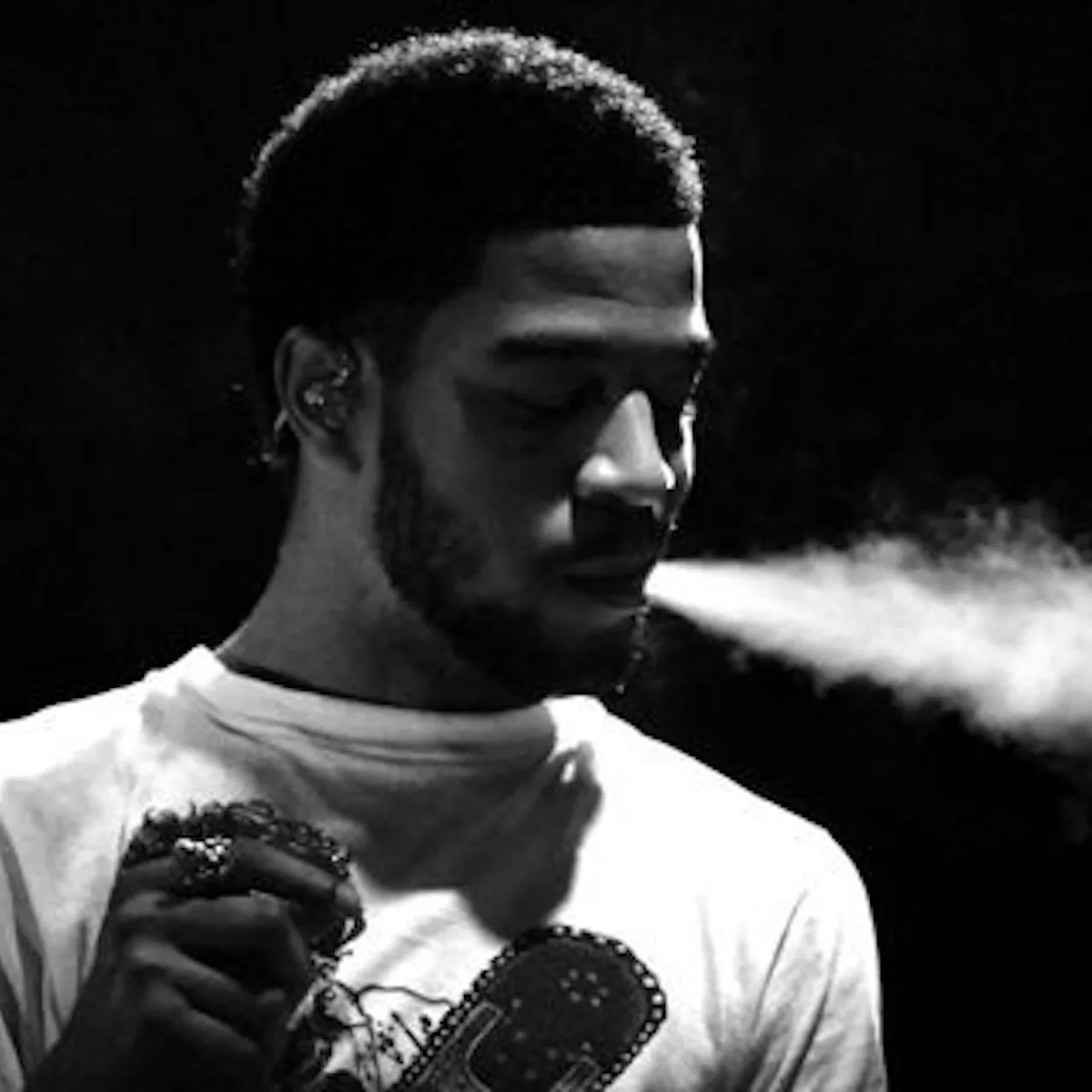 kid cudi smoking cigarettes has arrived to testify in court in Diddy's trial Kid Cudi ft. Kendrick Lamar