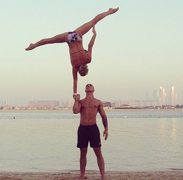 25 AcroYoga Couples Who Prove Nothing Is Sexier Than Being Fit