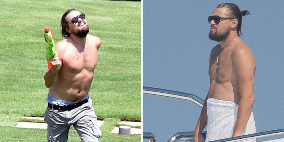 Leo Dicaprio Is Living Proof That Ladies Really Do Love The Dadbod Photos 