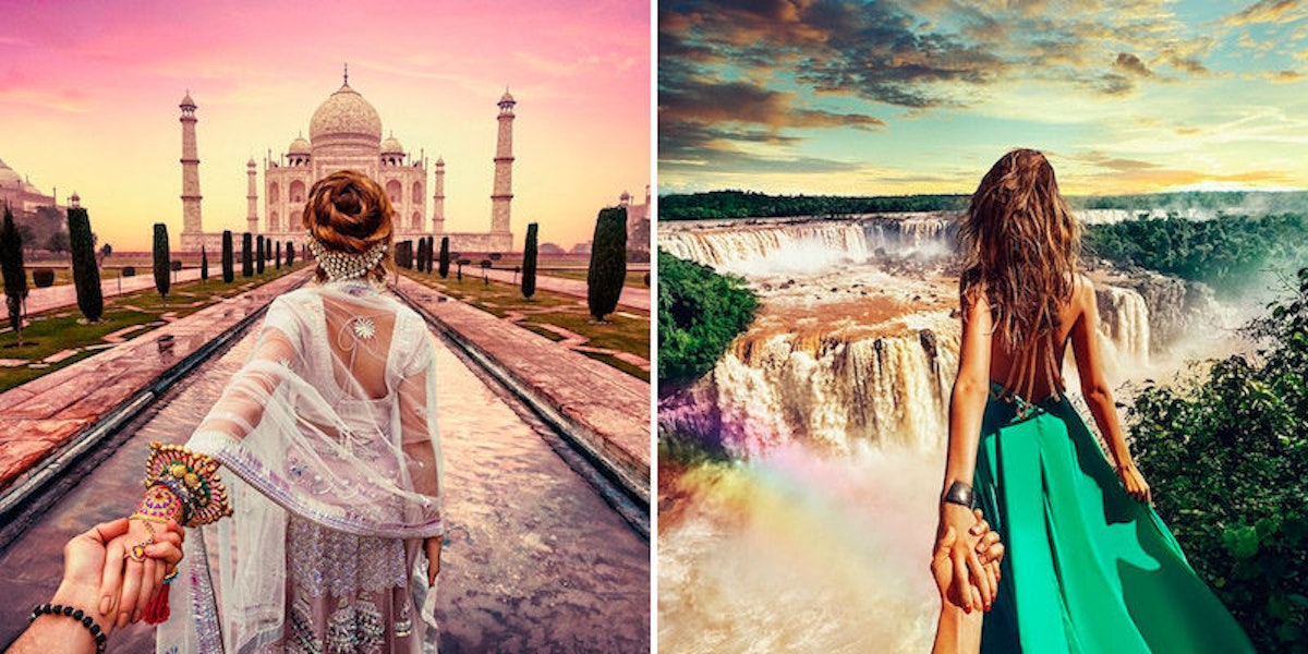 The Famous Hand Holding Couple Is Back With Stunning Photos From India
