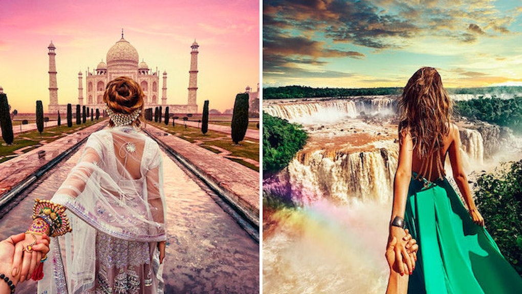 The Famous Hand-Holding Couple Is Back With Stunning Photos From India