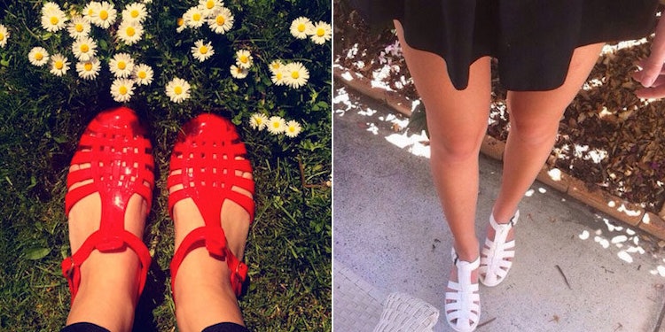 Those Jelly Sandals You Wore As A Little Girl Are Making A Comeback