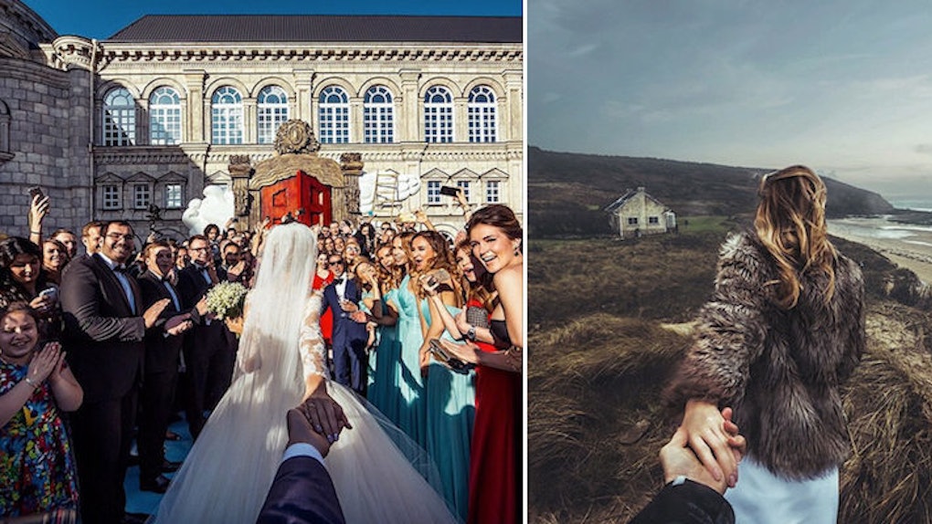 The Famous Hand Holding Couple Got Married And The Photos Are Stunning