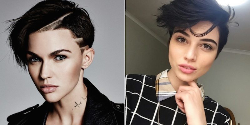 ruby rose hairstyle