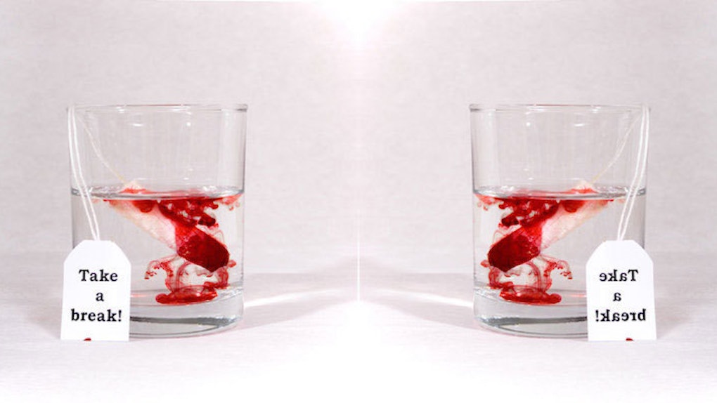 Ilustrasi darah menstruasi Ilustrasi darah menstruasi