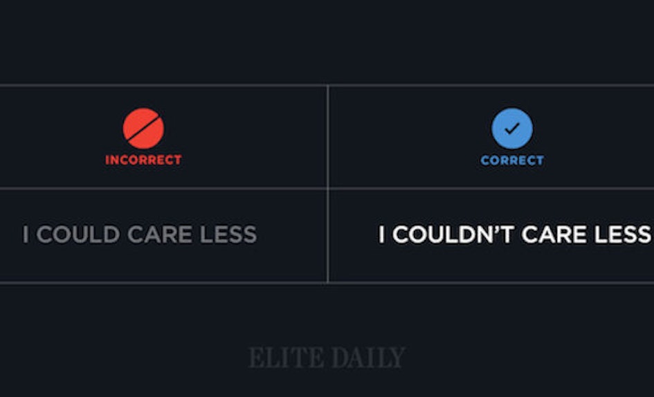20 common phrases you ve been saying wrong your entire life