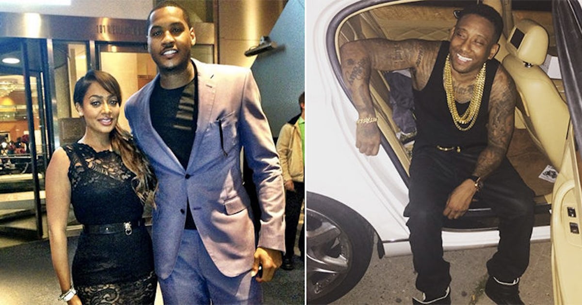 La La Allegedly Cheated On Husband Carmelo Anthony With A Rapper