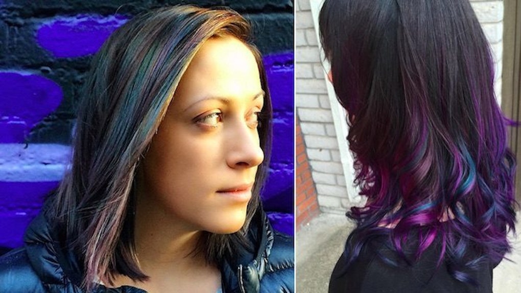 This New Technique Makes It Possible For Brunettes To Get Rainbow
