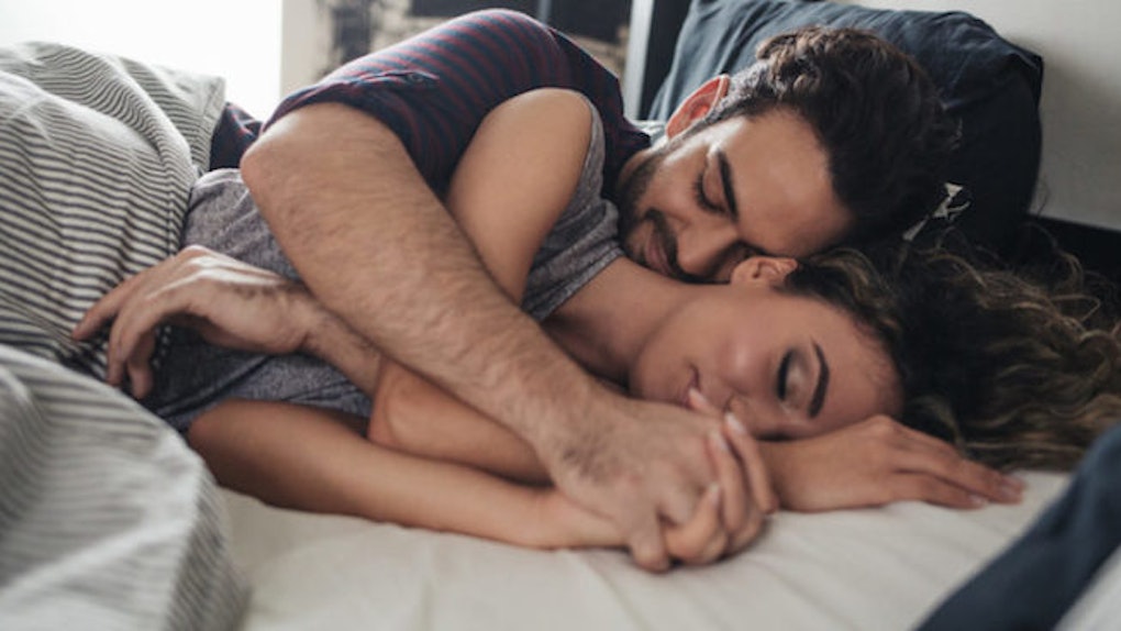 What Your Sleeping Position With A Partner Says About Your