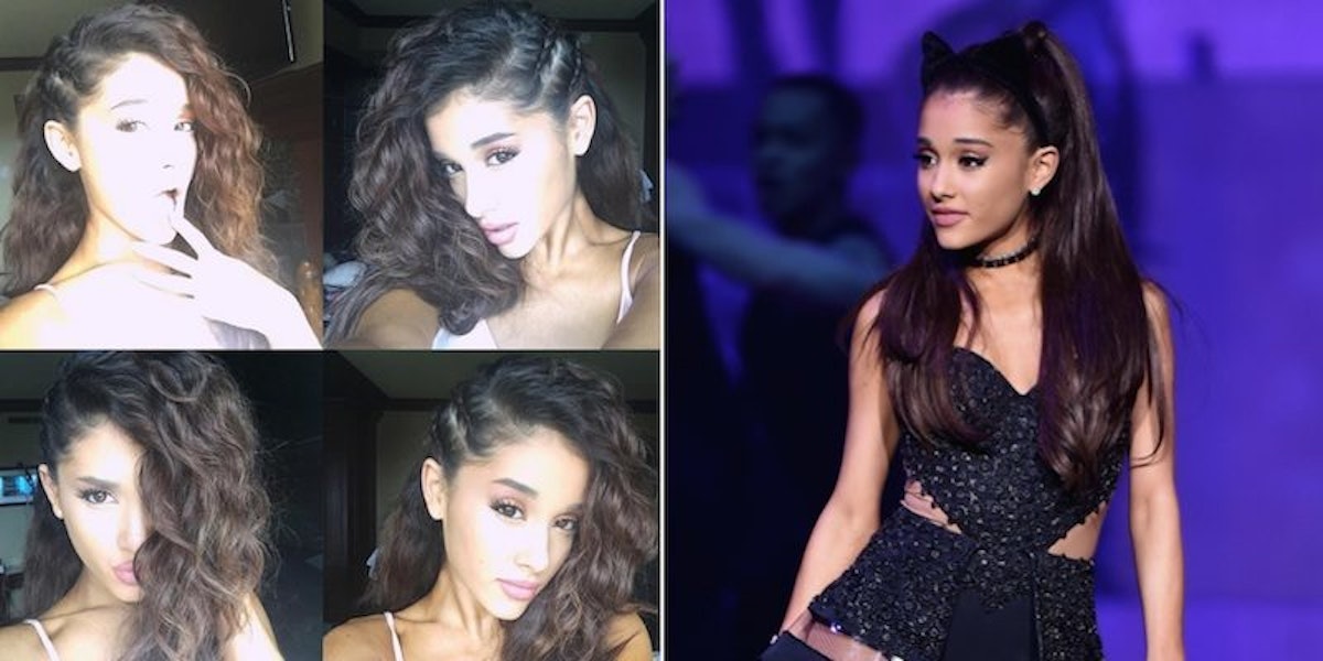 Ariana Grande Revealed What Her Natural Hair Is Like And