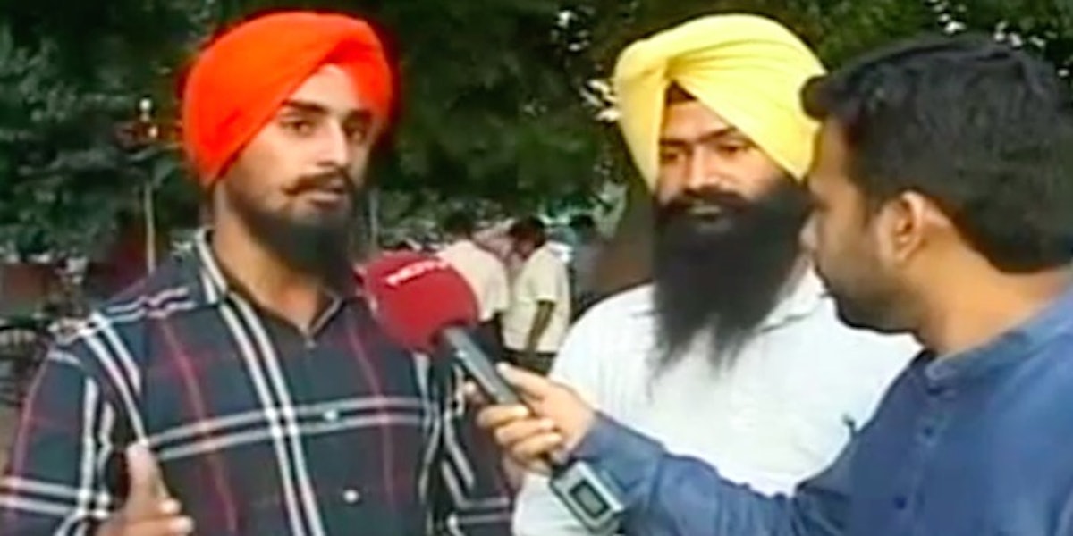 Two Sikh Men Break Tradition And Use Turbans To Rescue Drowning Boys