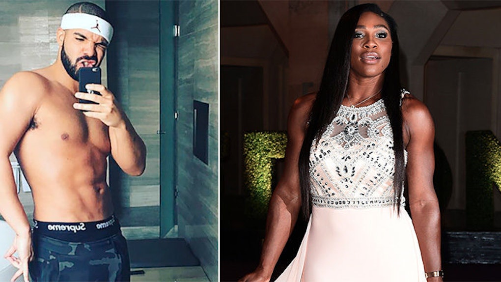 Serena Williams Just Left A Flirty Comment On Drake S Shirtless Photo