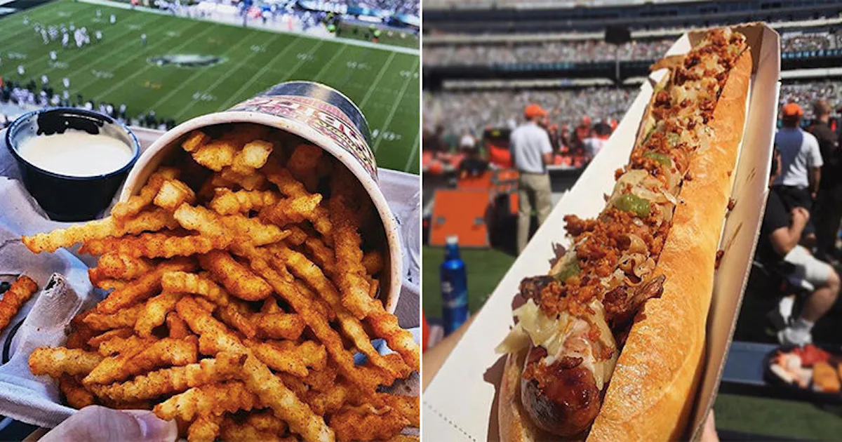 Nfl Food These Are The Wildest Eats You Can Get During The 2015 NFL Season (Photos)