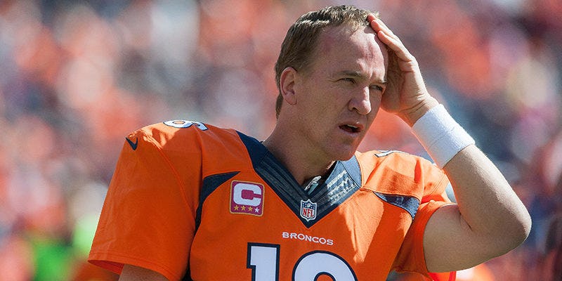 Peyton Manning Is The Best Of The Worst Quarterbacks This Season