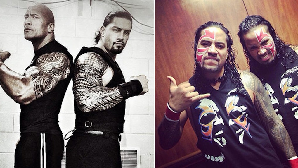 Samoan Strength: The Rock's Family Tree Is A Wrestling Dynasty (Photo)