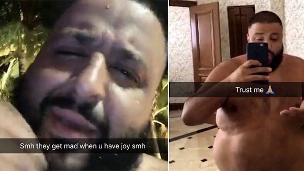 If You Re Not Following Dj Khaled On Snapchat Already You Re Buggin