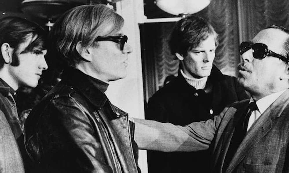 Andy Warhol and Tennessee Williams