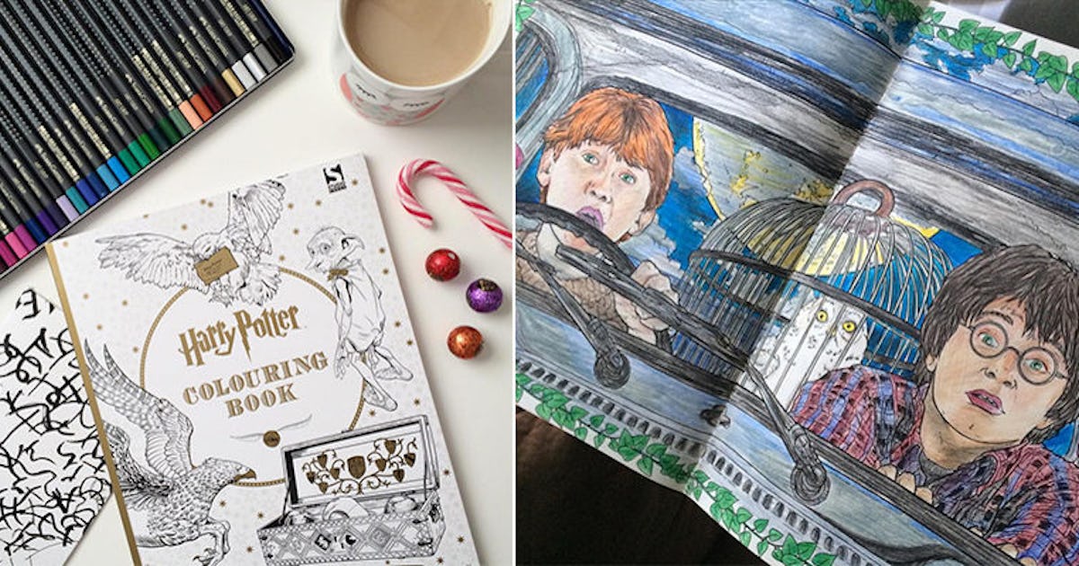 Download I Bought A Harry Potter Coloring Book And It Changed My Life